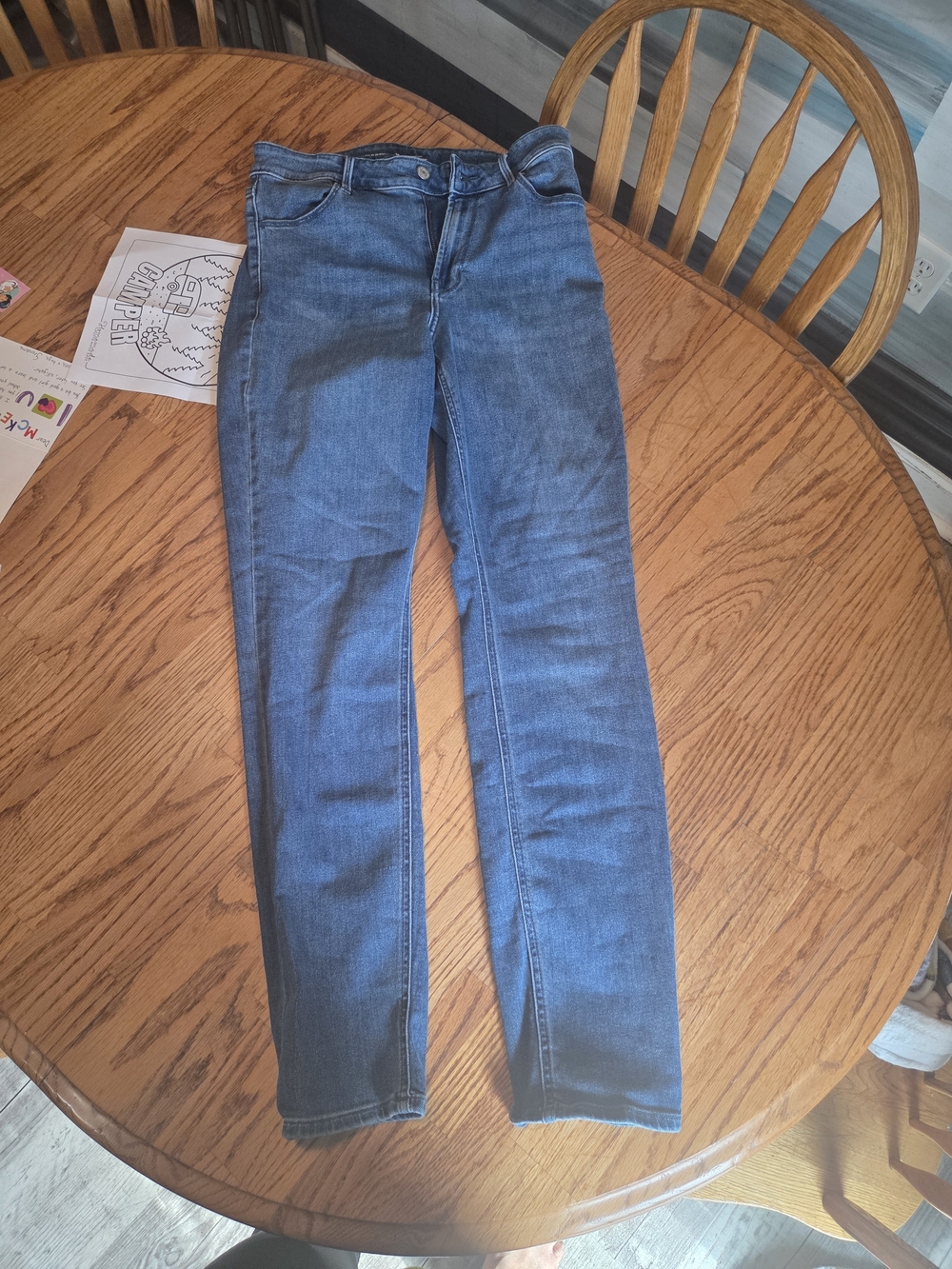 Old Navy Women's Dark Blue Skinny Jeans